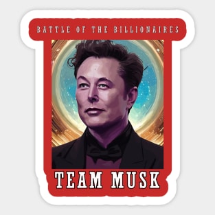 TEAM MUSK Sticker